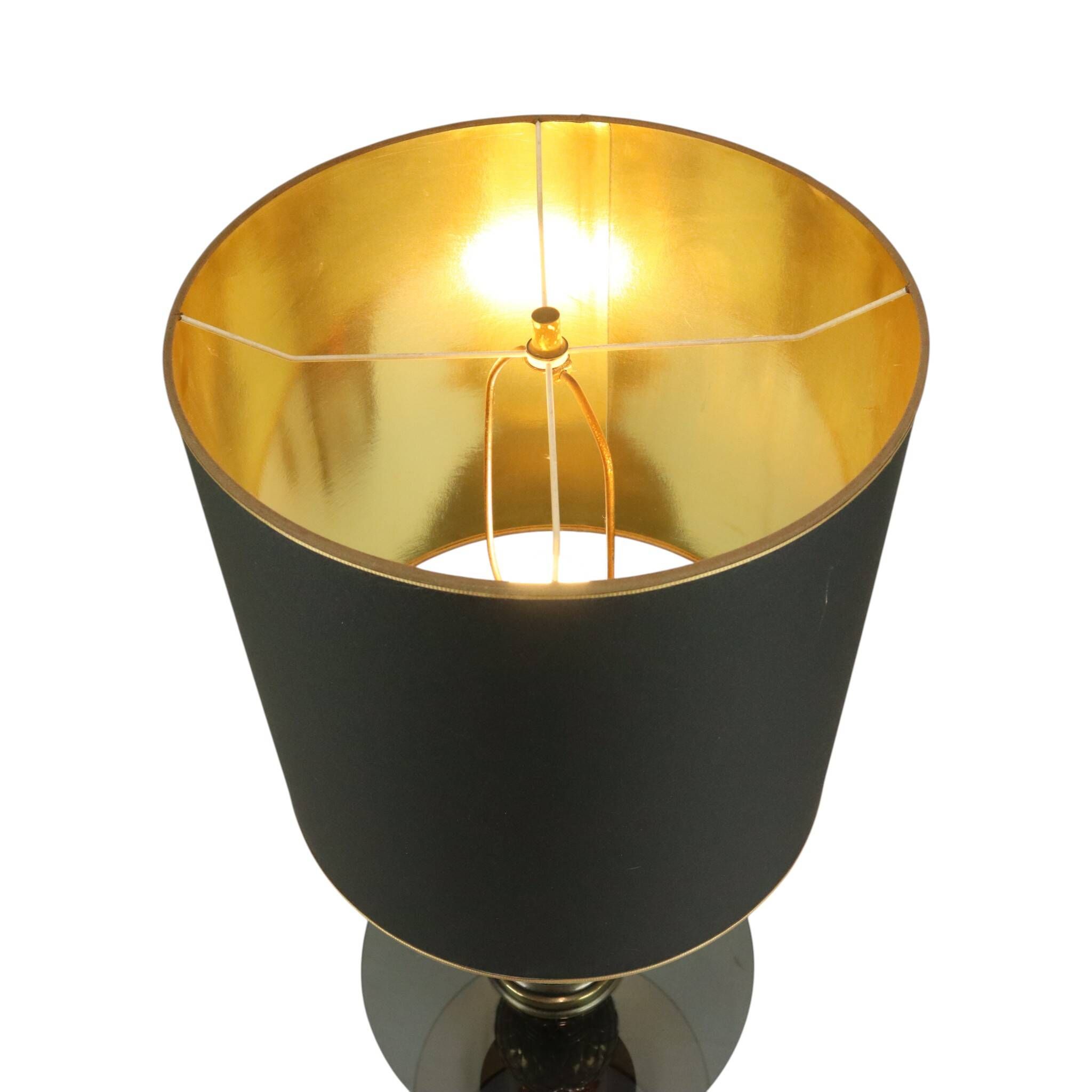 Lampe et table en pin rare Deknudt Loevsky années 1970