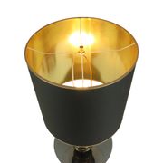 Lampe et table en pin rare Deknudt Loevsky années 1970