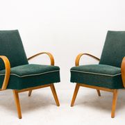Fauteuils par Jaroslav Smidek, 1960, Tchécoslovaquie