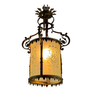 Lanterne en bronze de - style