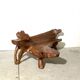 Brutalist bench in olivier