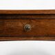 Crossbow Side Table in Louis-Philippe Style – Blonde Walnut, 19th Century
