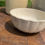 Set of 3 beige ceramics