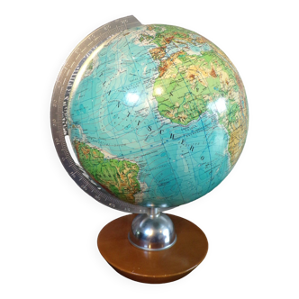 Globe terrestre jro 1970