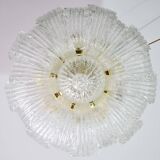 Garda, luxury Italian Murano glass ceiling light or flush mount, 1980s