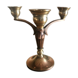 Three-pointed brass chandelier