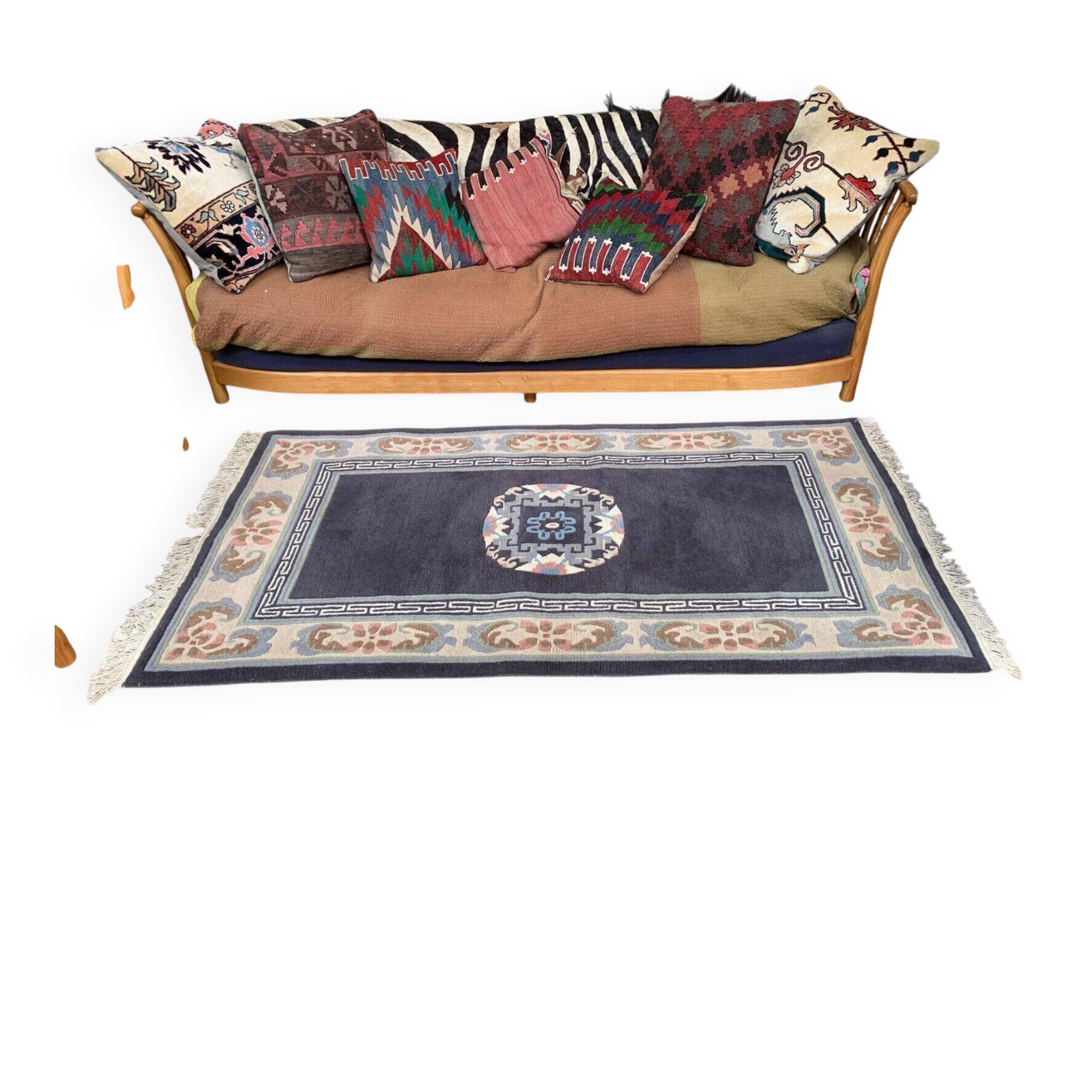 Tibetan rug 188x91 cm oriental, Chinese, Nepalese, tribal, medium 2480