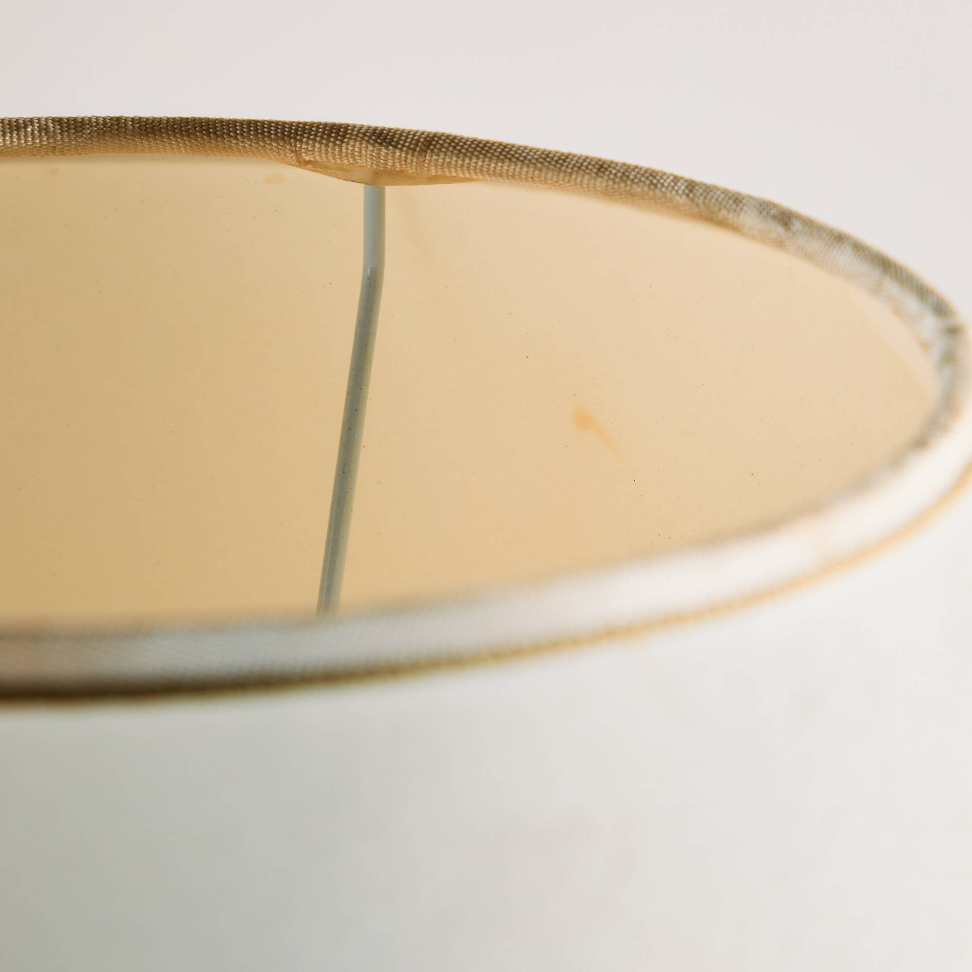Gold-painted table lamp
