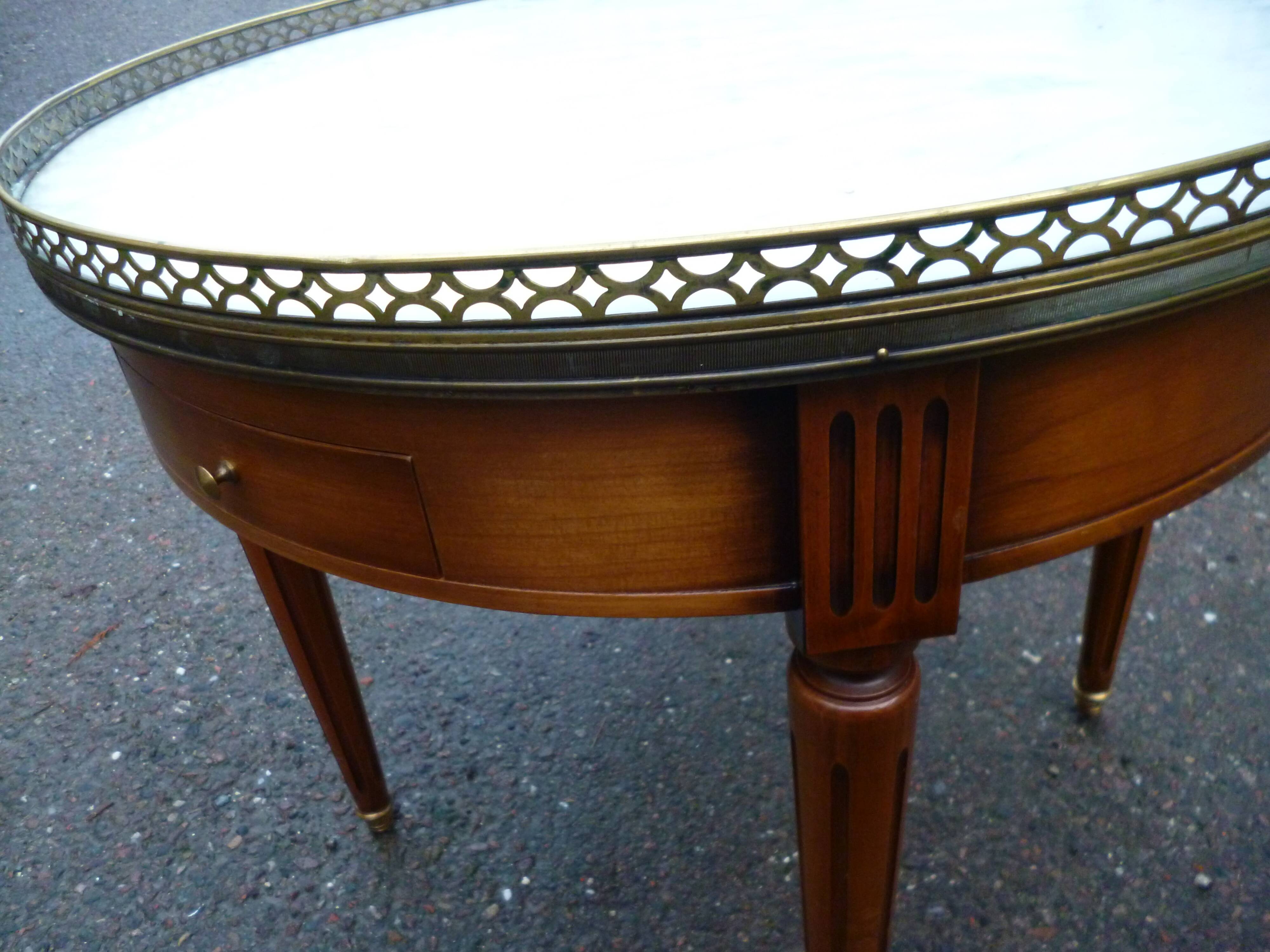 Louis XVI style bouillotte table