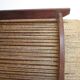 Teak and string lamp