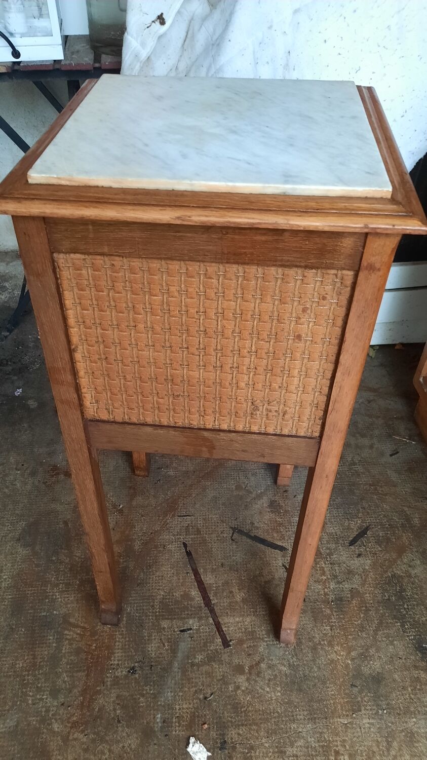 Vintage bedside table