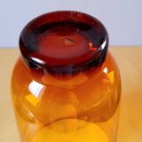 Large amber vase 1970