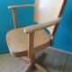 Manus Stephensen revolving office chair for Fritz Hansen. Denmark 1940