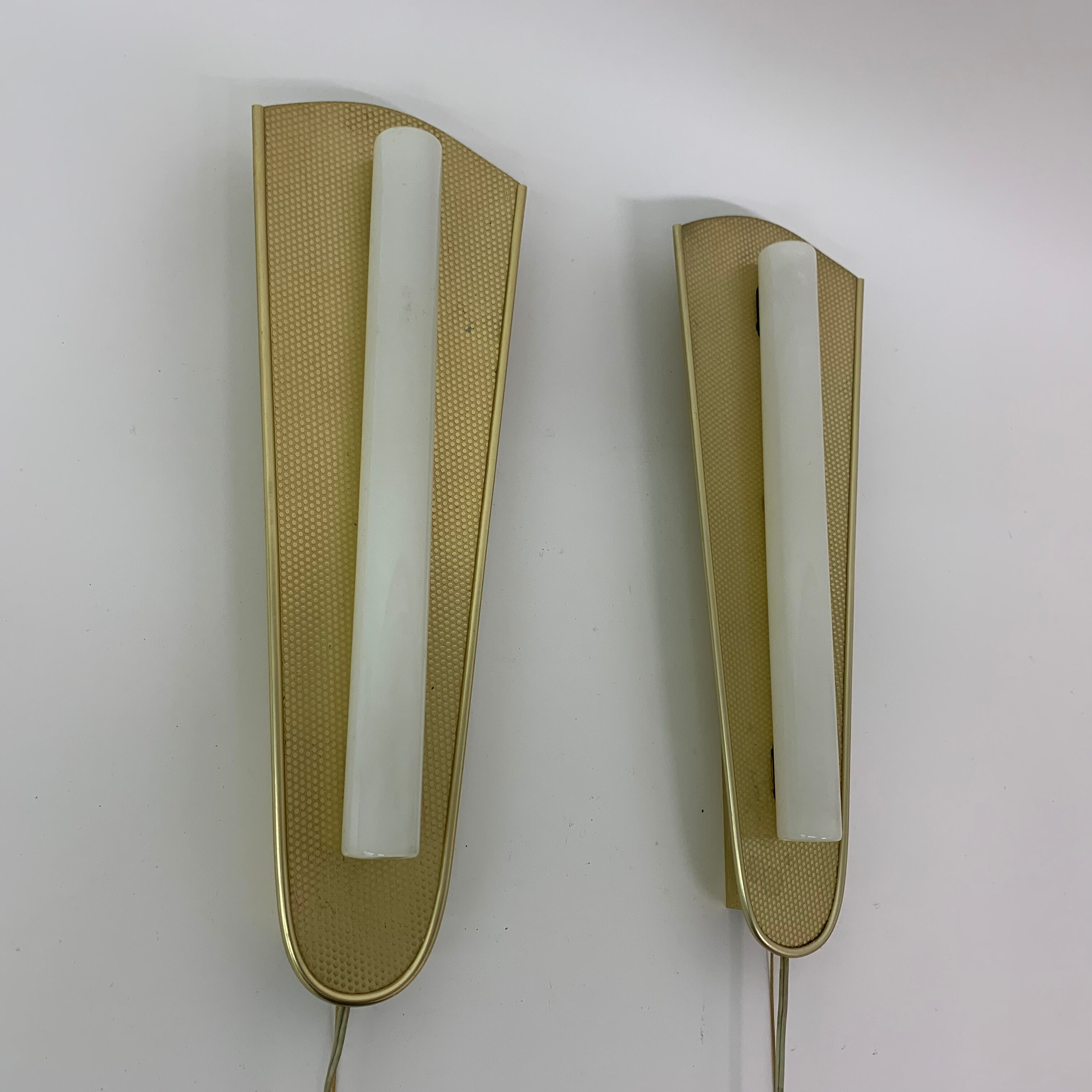 Mid-century set of 2 wall lamps, 1950’s