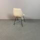 Augusto Bozzi ‘Aster’ Side Chair for Saporiti, Italy, 1950s – Cream Vinyl