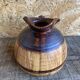 Old Terracotta Pitcher Barrel Shape Vintage Kitchen #D972