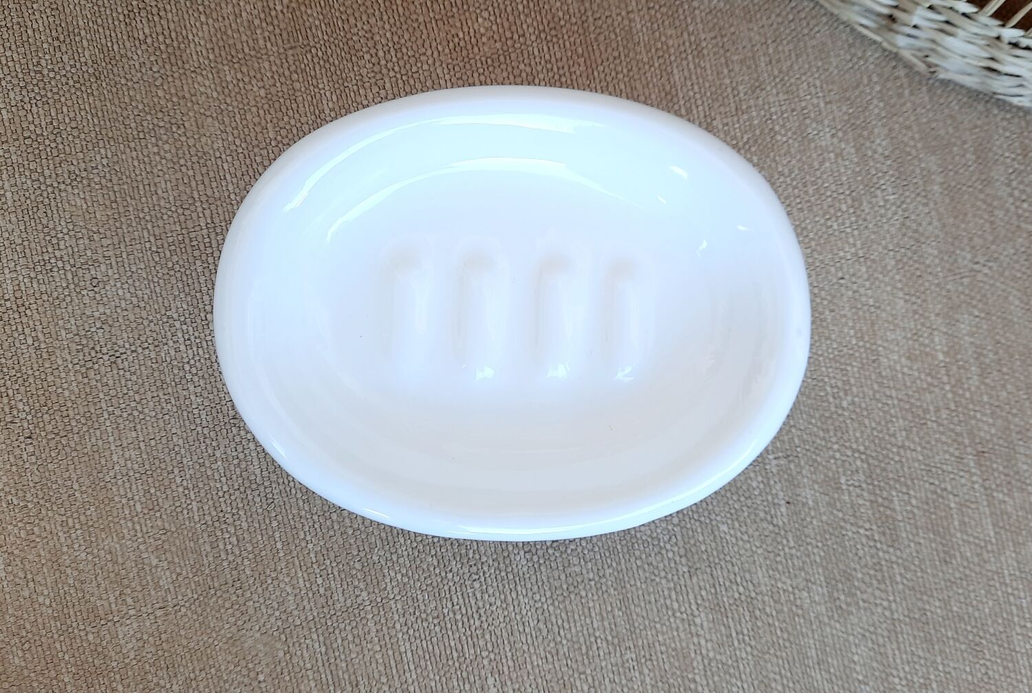Old soap dish to stand
