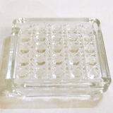 Glass canning ashtray 1970'