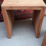 Two Brutalist nesting tables, Flamant house