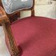 2-seater sofa and 2 armchairs in Louis XV style, revamped
