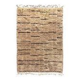 Chocolate - Luxurious shaggy Berber rug