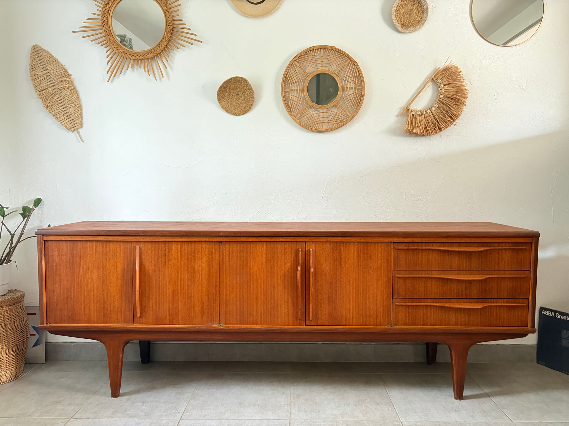 Vintage Scandinavian enfilade Andersen Johannes