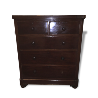 Charmante commode en bois d'acajou