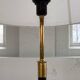 Modern mid-century floor lamp by Aage Petersen, for Le Klint, Denmark, 1970s.