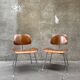 Chaises DCM Noyer Ray & Charles Eames Dining Chair Metal Herman Miller