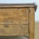 Antique beech shepherd's chest, 1850s