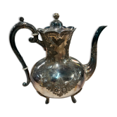 Ancienne cafetière en métal argenté