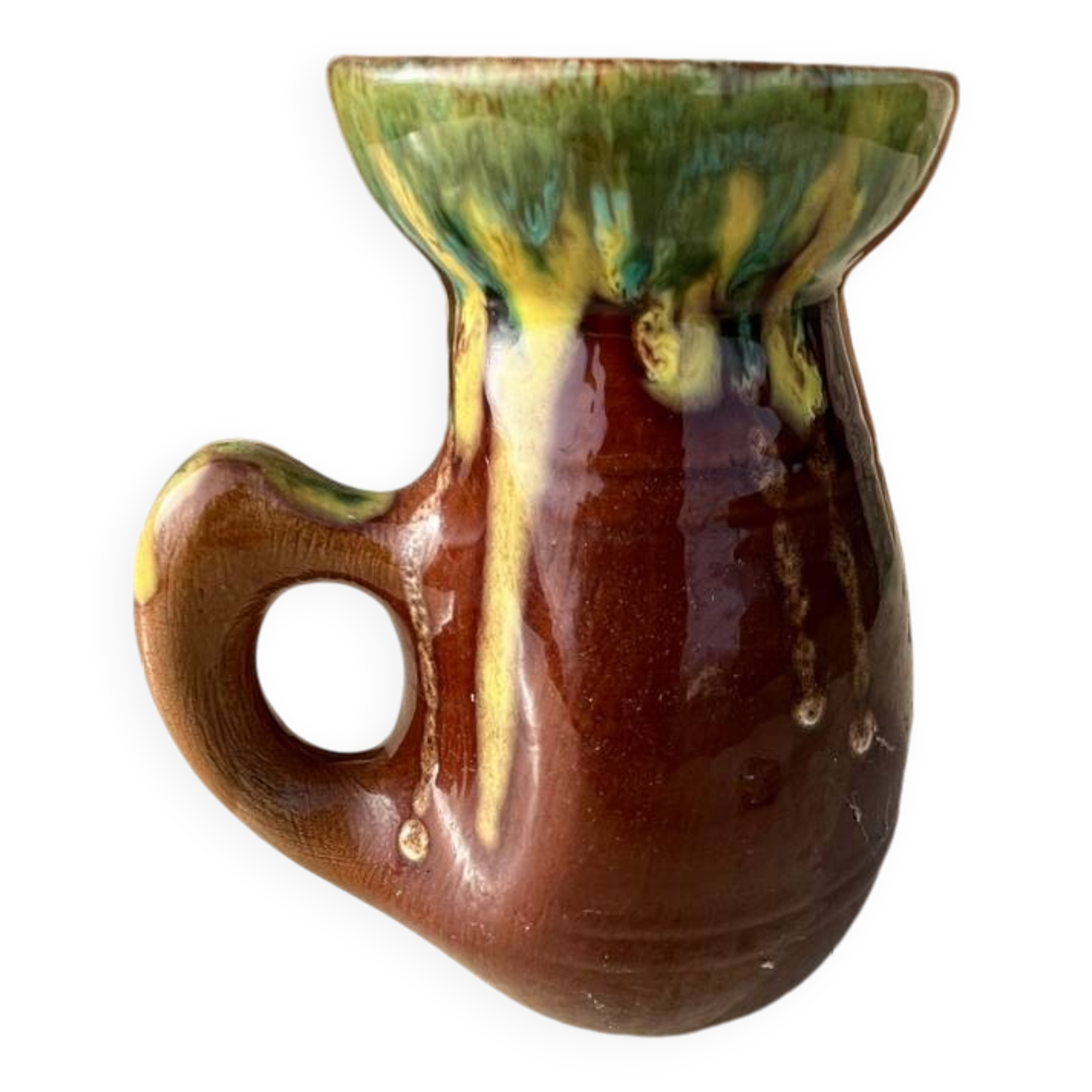 Vintage ceramic pitcher