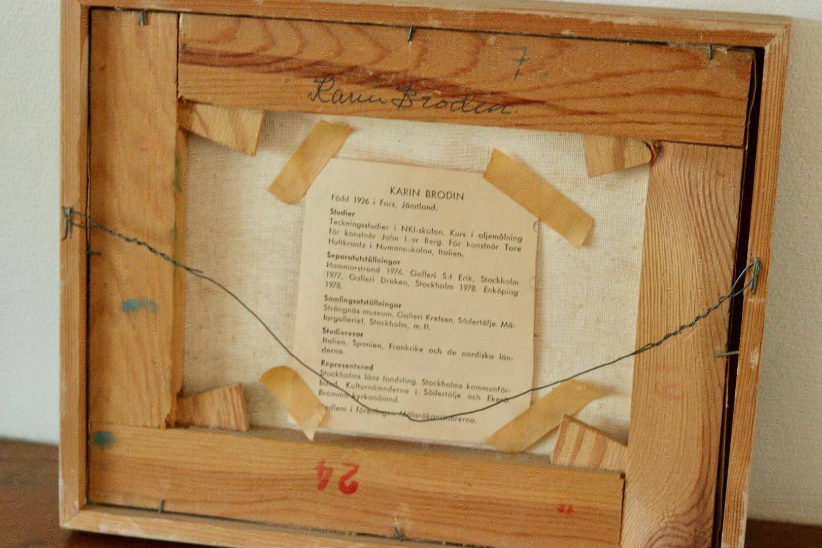 "Landscape" by Karin Brodin