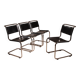Four Cantilever Chairs ‚S33‘ by Mart Stam for Thonet | Germany 1926