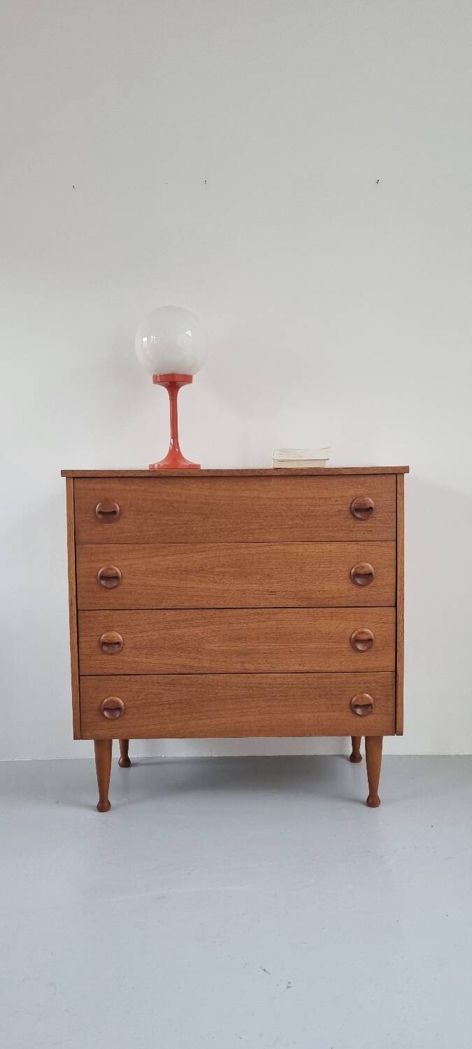Teak chest of drawers 1960