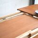 Danish table with 2 extensions, 165cm