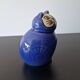 Ceramic cat mia cobalt blue lisa larson atelier gustavsberg