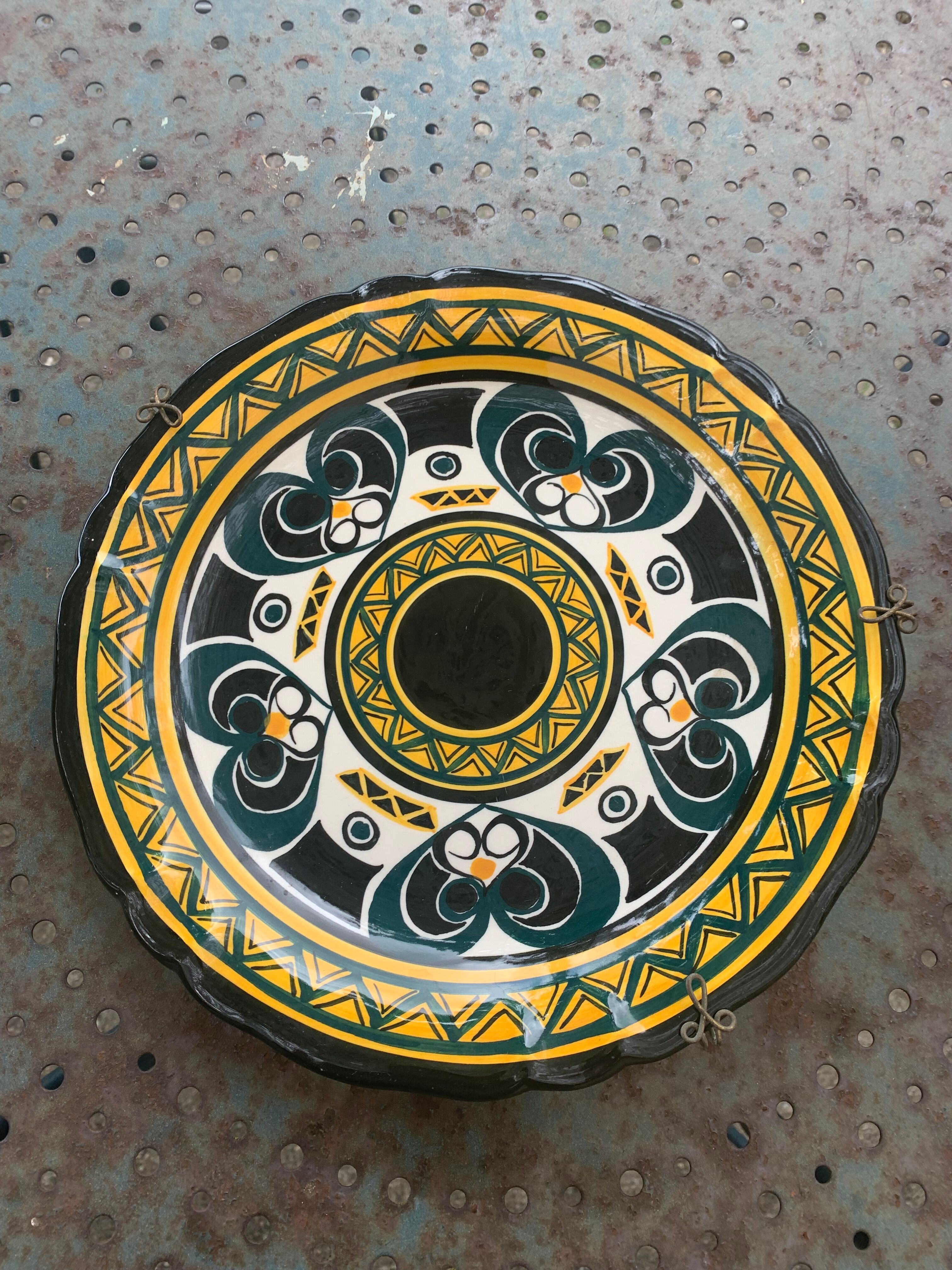 Plate in ceramic of St Jean de Bretagne