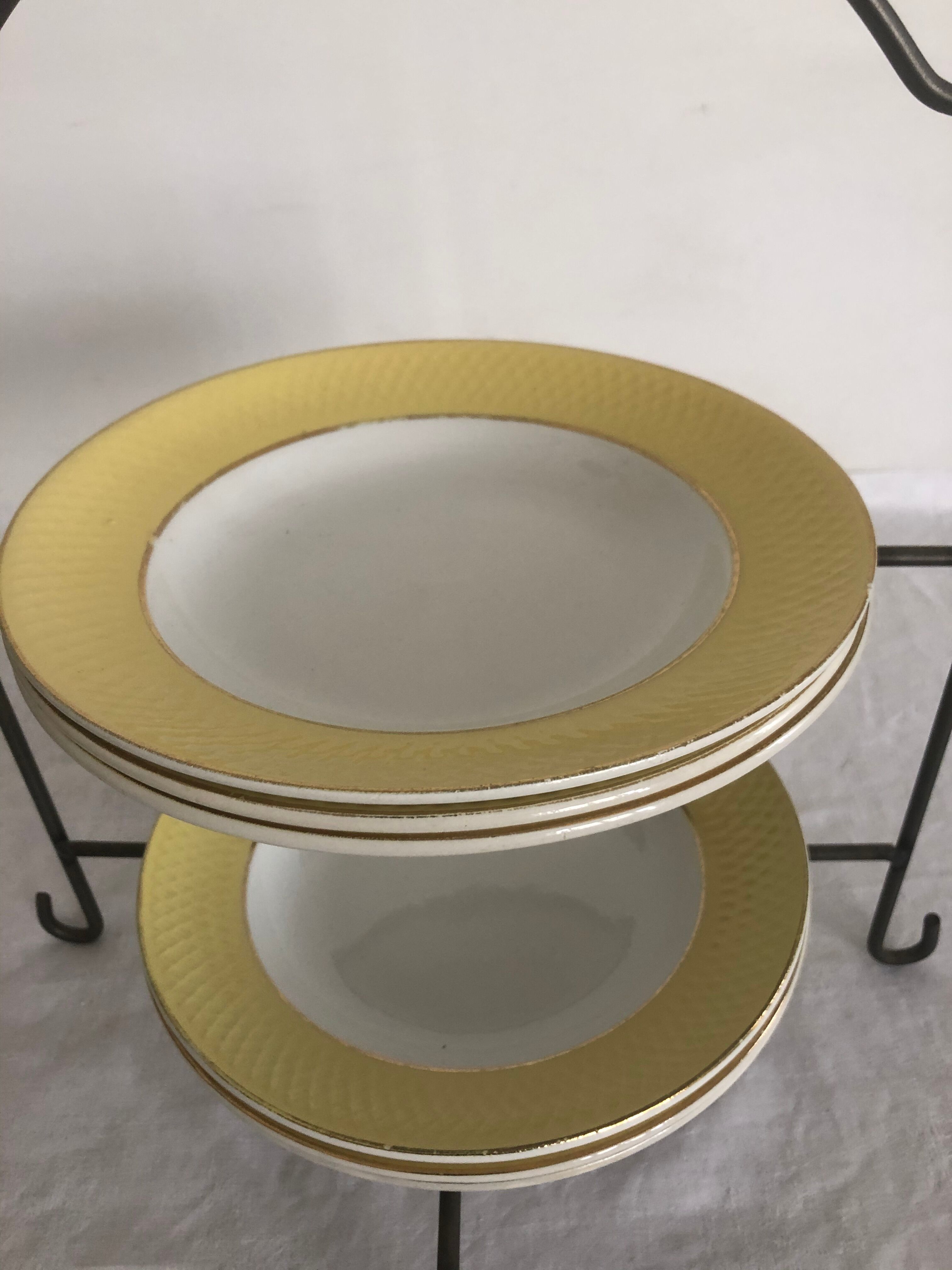 6 assiettes creuses - Orchies Moulin des Loups