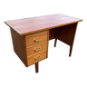 Vintage Scandinavian style veneered wood desk