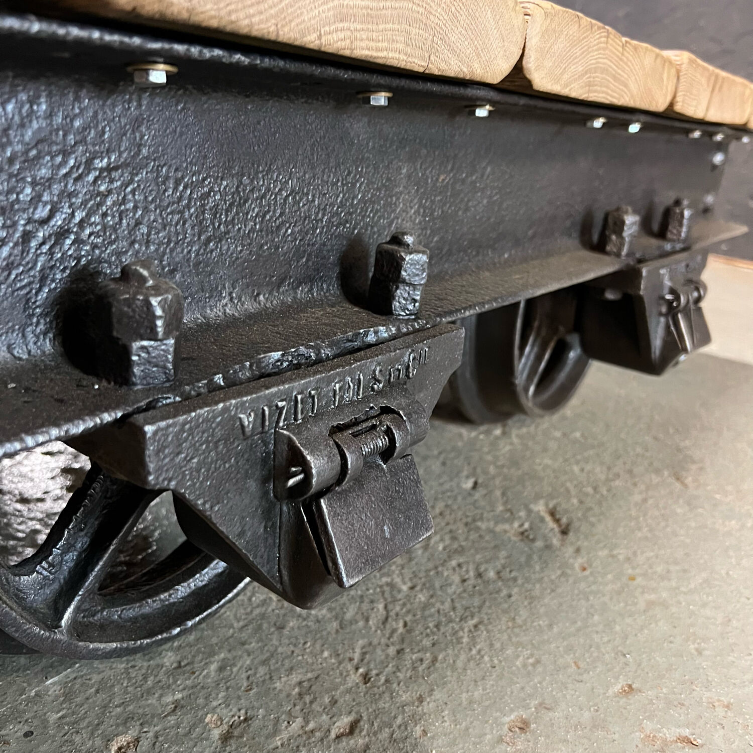 Old mine wagon circa 1910