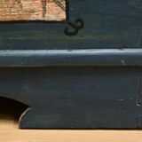 Painted Pine Chest, Eastern Europe – Late 19th Century