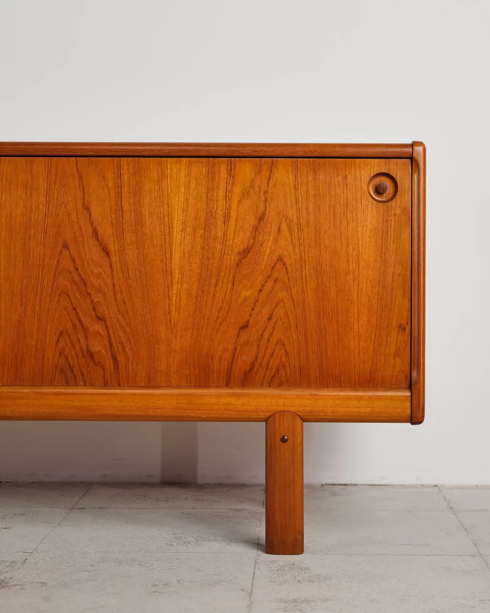 Teak sliding door enfilade by H.W. Klein, Denmark, 1960s