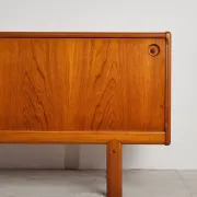 Teak sliding door enfilade by H.W. Klein, Denmark, 1960s