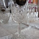 Full service of etzel crystal glasses