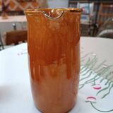 Ceramic orangeade service with 5 cups
