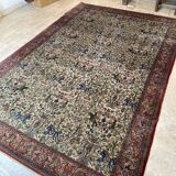 Tapis persan décor cavaliers
