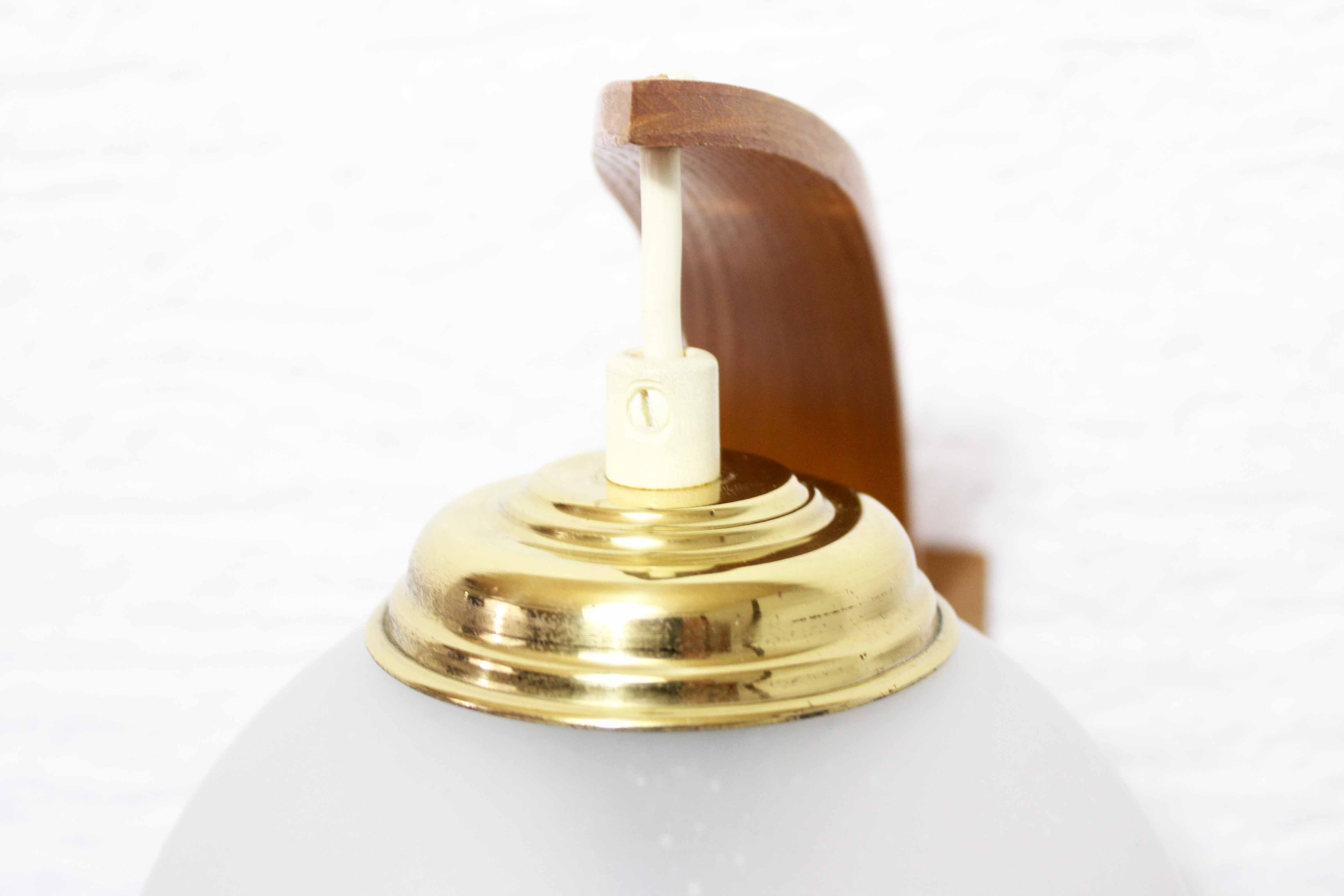 Pair of Scandinavian wall lamps