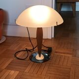 Vintage liner mushroom lamp