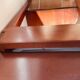 Antique console with marble top – hidden drawers – around 1900